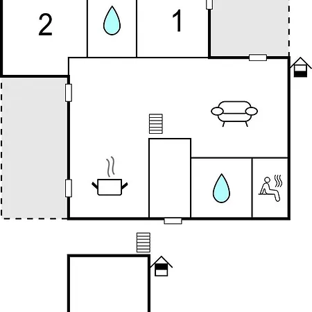 2 Bedroom Beautiful In Lembruch-duemmer *